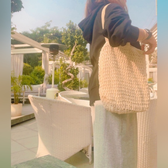 Handbags - Hand-crafted* Jute tote bag